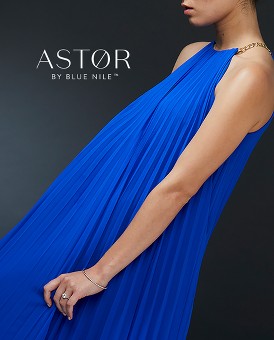 Ad for Blue Nile Astor Diamonds