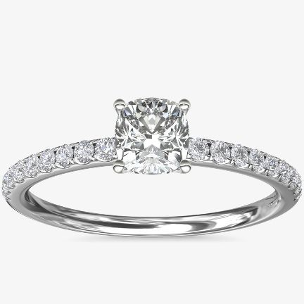 Cushion Cut Engagement Rings