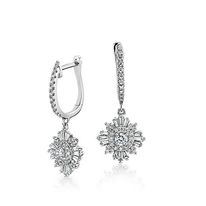 Diamond Drop Earrings