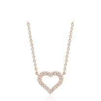 Diamond Heart Necklaces