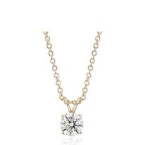 Diamond Solitaire Pendants