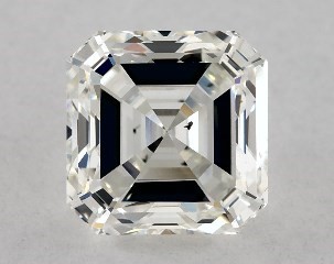 1.00 Carat H-SI1 Asscher Cut Diamond