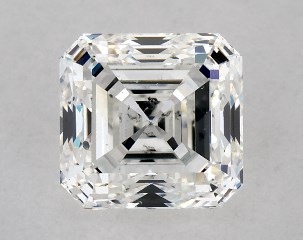 1.00 Carat G-SI1 Asscher Cut Diamond