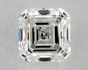 1.00 Carat H-SI1 Asscher Cut Diamond