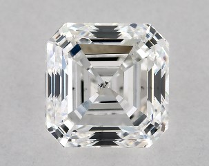 1.00 Carat G-SI1 Asscher Cut Diamond