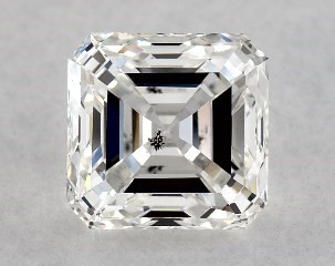 1.04 Carat F-SI1 Asscher Cut Diamond