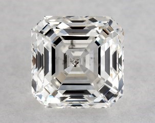 1.04 Carat F-SI1 Asscher Cut Diamond