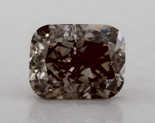 0.30 Carat Fancy Brown-VS1 Cushion Modified Cut Diamond