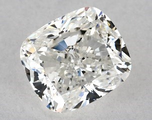 1.00 Carat G-SI1 Cushion Modified Cut Diamond