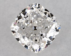 1.00 Carat F-SI1 Cushion Modified Cut Diamond