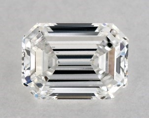 0.30 Carat F-SI1 Emerald Cut Diamond