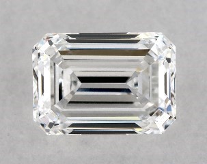 Lab-Created 0.54 Carat E-VVS1 Emerald Cut Diamond