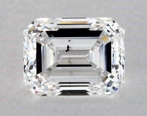 1.00 Carat E-SI1 Emerald Cut Diamond