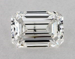 1.00 Carat G-SI1 Emerald Cut Diamond