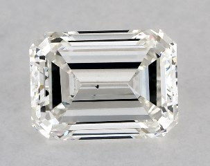 1.00 Carat I-SI1 Emerald Cut Diamond