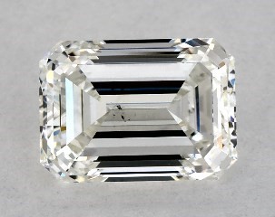 1.00 Carat I-SI1 Emerald Cut Diamond