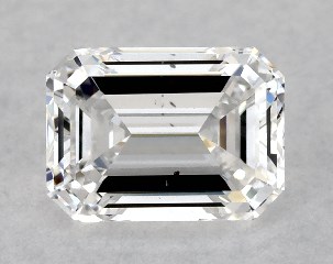 1.01 Carat D-SI1 Emerald Cut Diamond