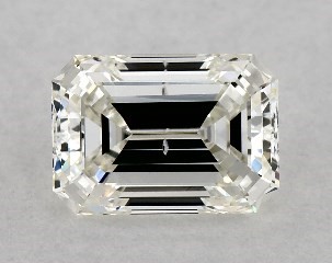 1.02 Carat I-SI1 Emerald Cut Diamond