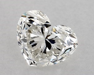 1.00 Carat I-VS1 Heart Shaped Diamond