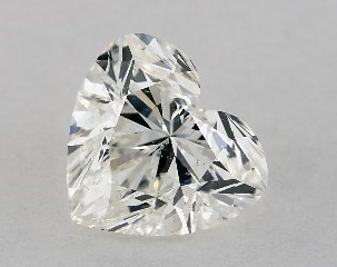 1.00 Carat I-SI1 Heart Shaped Diamond