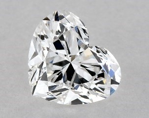 1.00 Carat D-SI1 Heart Shaped Diamond