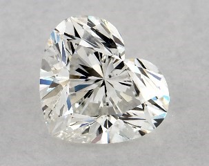 1.01 Carat H-SI1 Heart Shaped Diamond