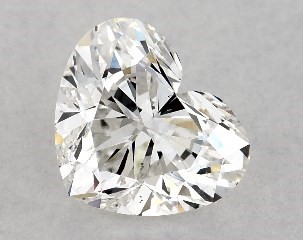 1.01 Carat G-SI1 Heart Shaped Diamond