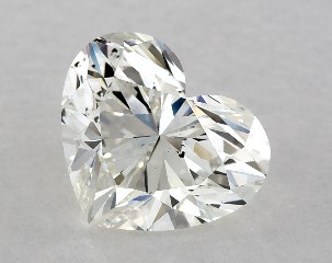 1.01 Carat I-SI1 Heart Shaped Diamond