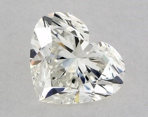 1.02 Carat I-SI1 Heart Shaped Diamond