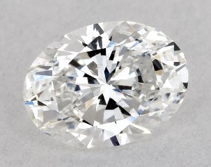 0.31 Carat E-SI1 Oval Cut Diamond