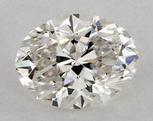 1.00 Carat I-VS2 Oval Cut Diamond