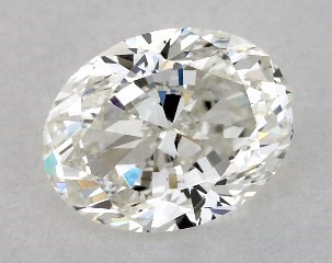 1.01 Carat I-SI1 Oval Cut Diamond