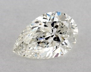 1.00 Carat I-SI1 Pear Shaped Diamond