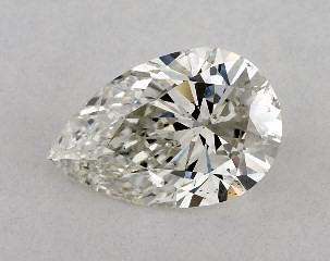 1.01 Carat I-SI1 Pear Shaped Diamond