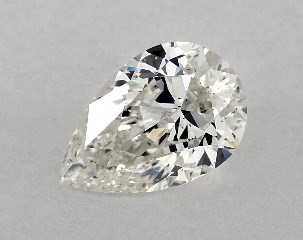 1.01 Carat H-SI1 Pear Shaped Diamond