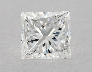 0.31 Carat E-SI1 Princess Cut Diamond