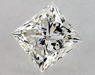 1.00 Carat I-SI1 Princess Cut Diamond