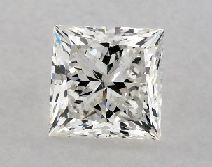 1.00 Carat I-SI1 Princess Cut Diamond