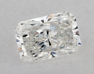 Lab-Created 0.52 Carat F-VS2 Radiant Cut Diamond