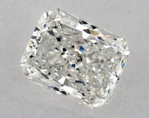 1.00 Carat G-SI1 Radiant Cut Diamond