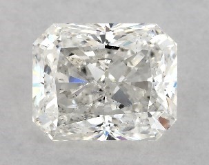 1.00 Carat G-SI1 Radiant Cut Diamond