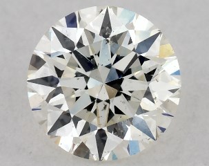 0.30 Carat K-SI2 Excellent Cut Round Diamond