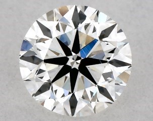 0.30 Carat H-SI1 Very Good Cut Round Diamond