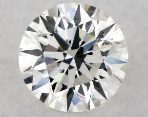 0.30 Carat G-SI1 Excellent Cut Round Diamond