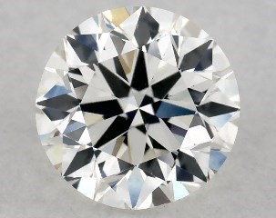 0.50 Carat I-SI1 Very Good Cut Round Diamond