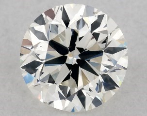 0.50 Carat I-SI1 Very Good Cut Round Diamond