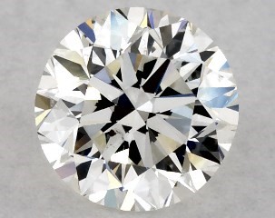 0.50 Carat I-SI1 Very Good Cut Round Diamond
