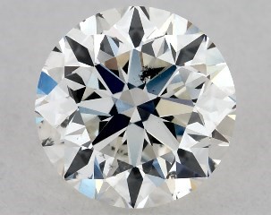 0.50 Carat I-SI1 Very Good Cut Round Diamond