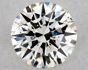 0.52 Carat I-SI1 Excellent Cut Round Diamond