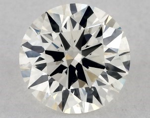 0.52 Carat I-SI1 Excellent Cut Round Diamond